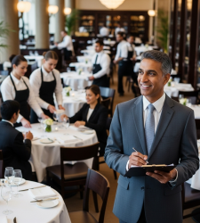 Restaurant manager photo